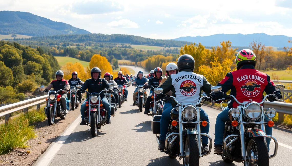 motorcycle charity rides